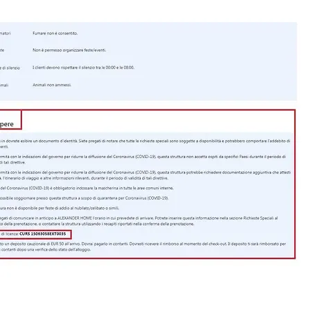 Casa vacanze Alexander